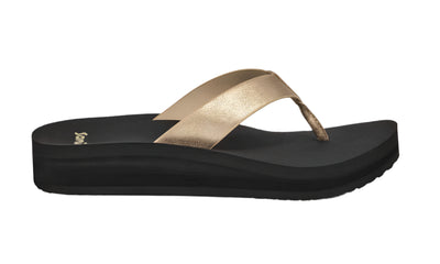 Sanuk Womens Highland Metallic Champagne