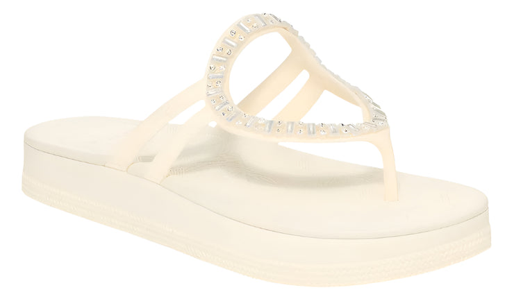 Sanuk Womens Sunshine Gem White 