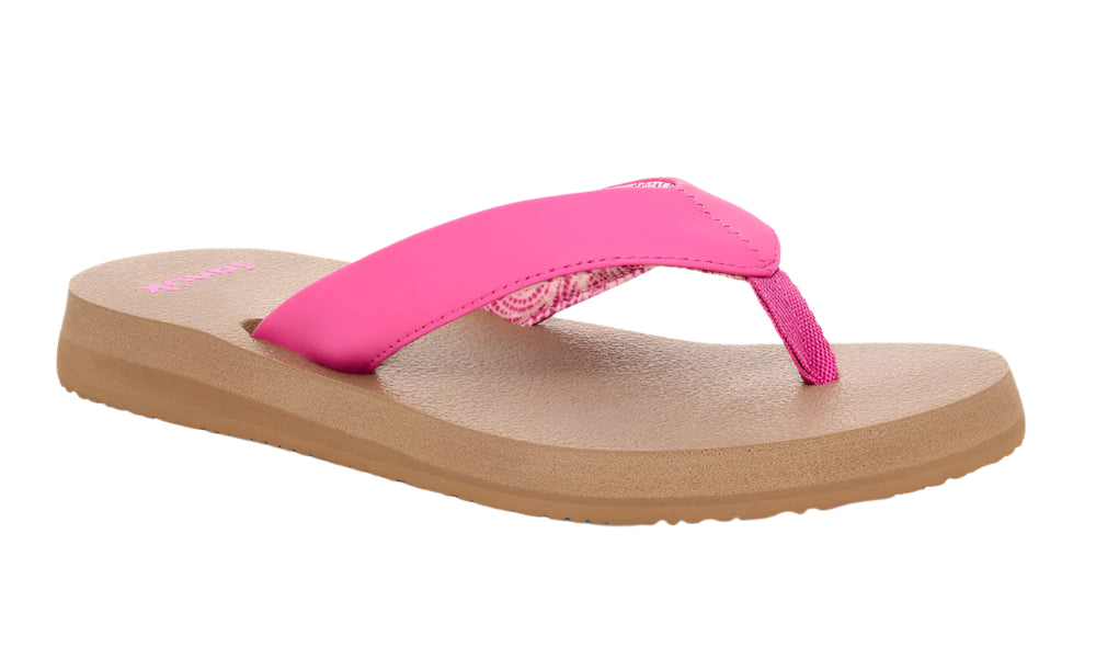 Sanuk Womens Yoga Mat II Phlox Pink – Island Comfort Footwear Fashion