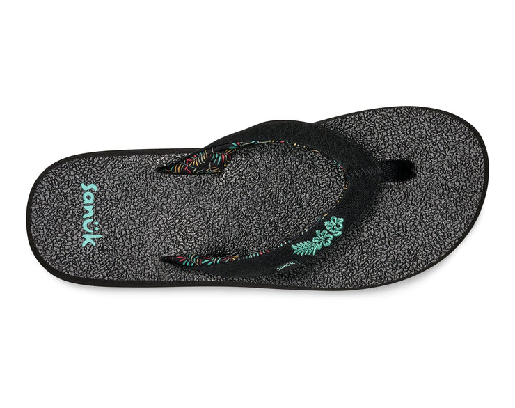 Sanuk Womens Yoga Paradise II Black Paradise