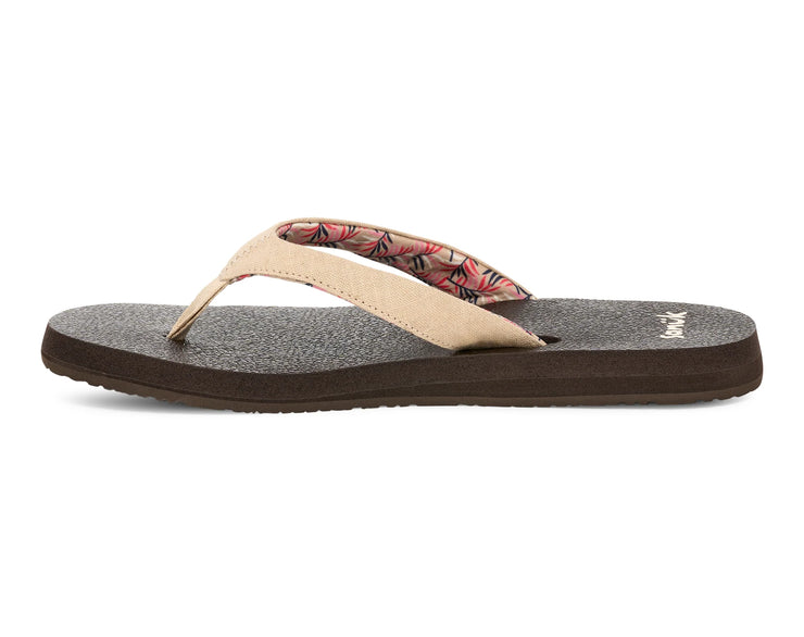 Sanuk Womens Yoga Paradise II Natural Paradise