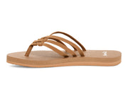 Sanuk Womens Yoga Sandy II Tobacco Brown