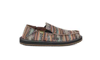 Sanuk Mens Shaka Lite 2 Shoes in Brown – Island Trends
