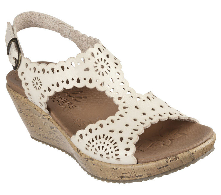 Skechers Womens Beverlee Easy To Adore Off White