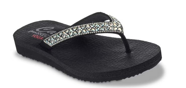 Skechers Womens Meditation Made You Blush Black