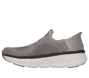 Skechers Mens Slip-Ins Max Cushioning Premier 2.0 Taupe Wide