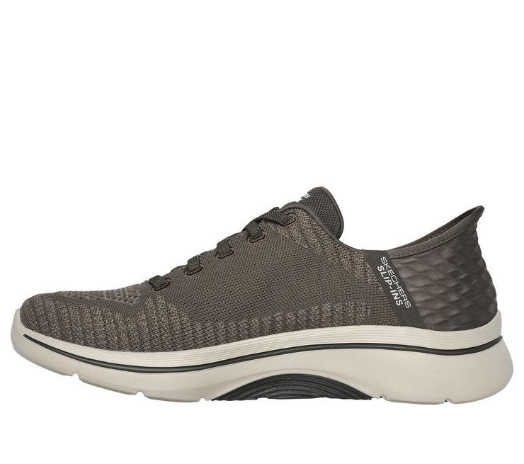 Skechers Mens Slip-ins Go Walk Arch Fit 2.0 Grand Select 2 Wide Taupe