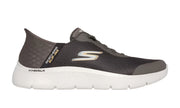 Skechers Mens Slip-ins Go Walk Flex Hands Up Brown