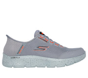 Skechers Mens Slip-ins Go Walk Flex Waterproof Grey