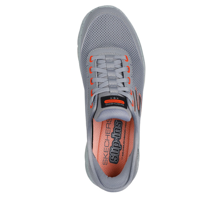 Skechers Mens Slip-ins Go Walk Flex Waterproof Grey