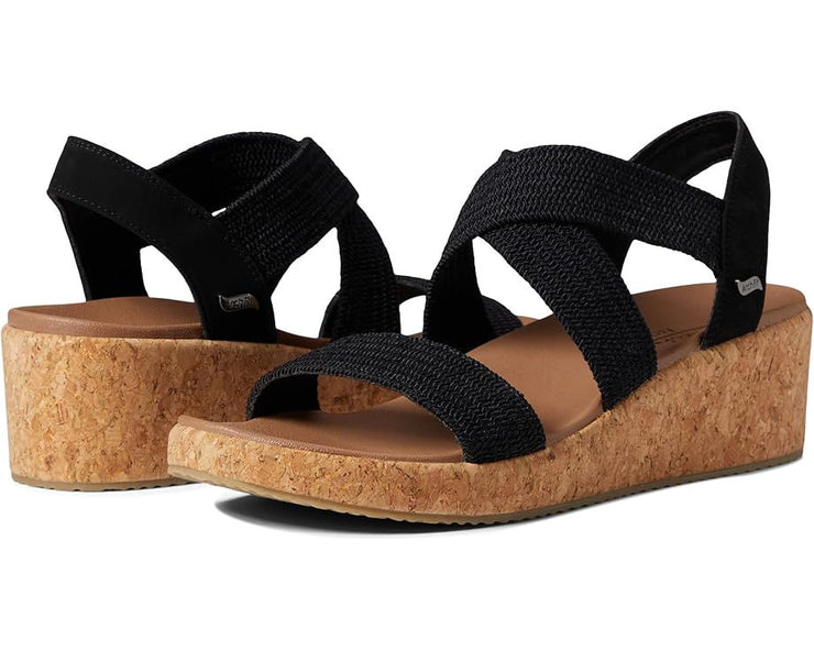 Skechers Womens Arch Fit Beverlee Love Stays Black 