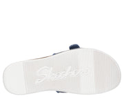 Skechers Womens Lifted Comfort Restless Wave Navy