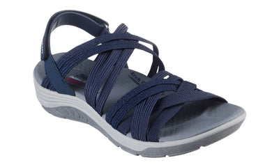 Skechers Womens Reggae Cup Simply Biased Navy