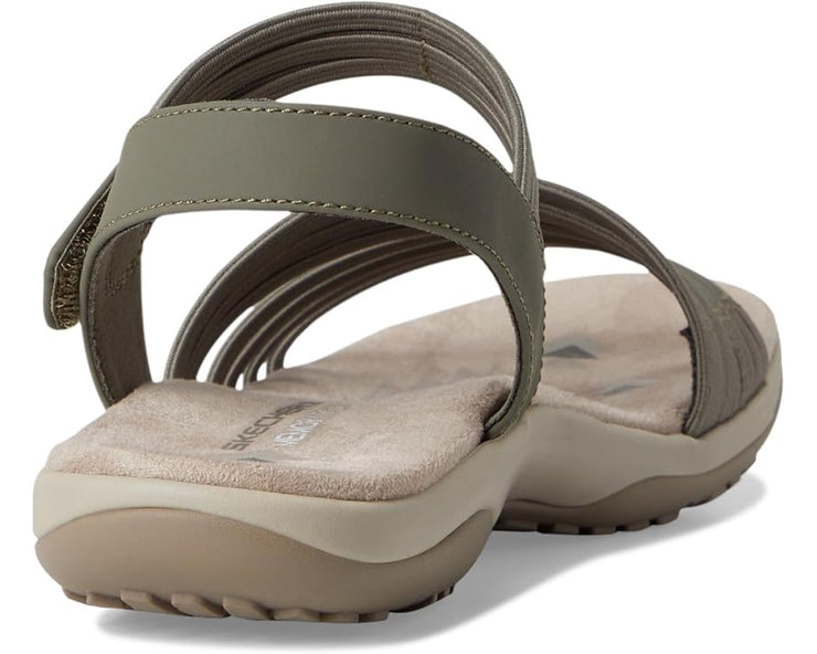 Skechers Womens Reggae Slim Coffee Run Olive