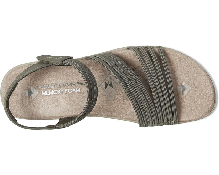 Skechers Womens Reggae Slim Coffee Run Olive