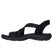 Skechers Womens Skechers Slip-ins Reggae Slim Summer Sparkle Black