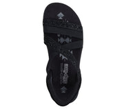 Skechers Womens Skechers Slip-ins Reggae Slim Summer Sparkle Black