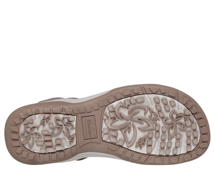 Skechers Womens Skechers Slip-ins Reggae Slim Summer Sparkle Mocha