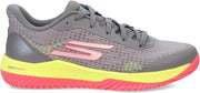 Skechers Womens Skechers Viper Court Pro Pickleball Grey Pink 