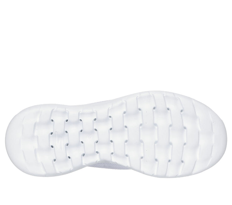 Skechers Womens Slip-ins Go Walk Joy Fantasia White Silver