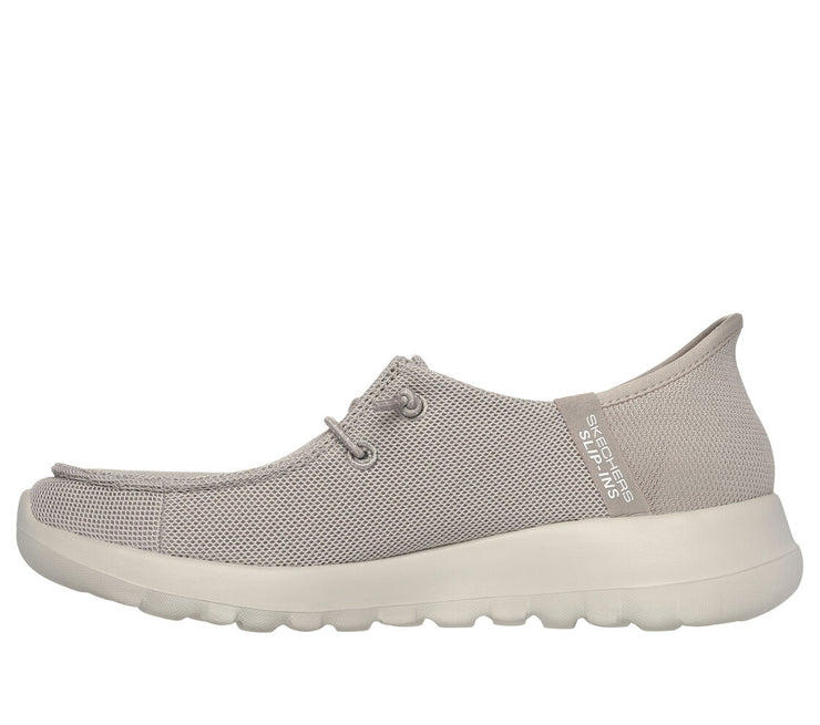 Skechers Womens Slip-ins Go Walk Joy Idalis Taupe