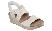 Skechers Womens Slip-ins Martha Stewart Beverlee Lux Striking Beauty Off White