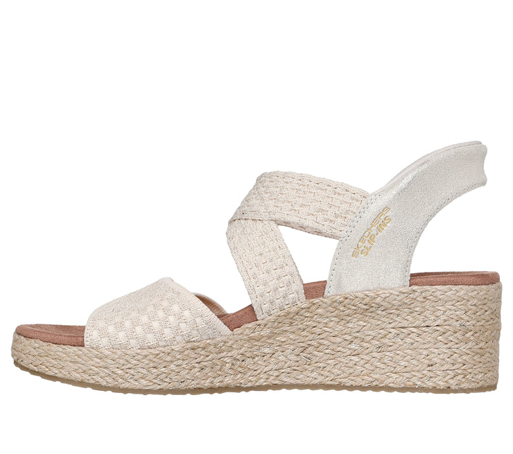 Skechers Womens Slip-ins Martha Stewart Beverlee Lux Striking Beauty Off White
