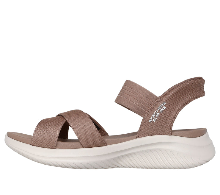 Skechers Womens Slip Ins Ultra Flex 3.0 Never Better Mocha