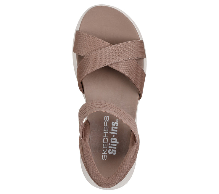 Skechers Womens Slip Ins Ultra Flex 3.0 Never Better Mocha