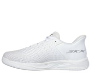 Skechers Womens Viper Court Slip-ins Reload Wide White