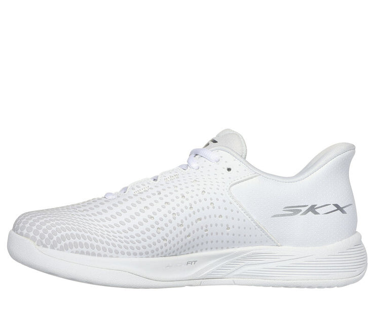 Skechers Womens Viper Court Slip-ins Reload Wide White