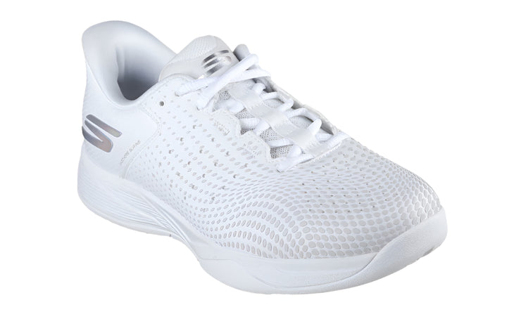 Skechers Womens Viper Court Slip-ins Reload Wide White