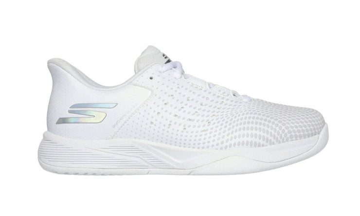 Skechers Womens Viper Court Slip-ins Reload Wide White
