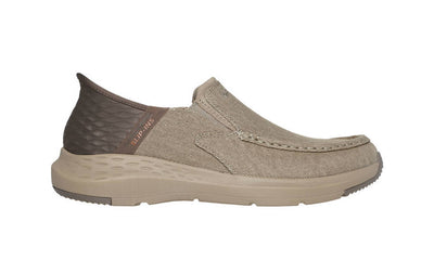 Skechers Mens Slip-ins Relaxed Fit Parson Dewitt Taupe