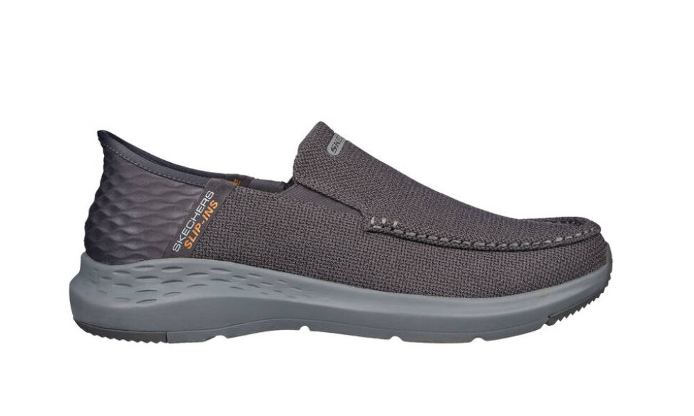 Skechers Mens Slip-ins Relaxed Fit Parson Ralven Grey – Island Comfort ...