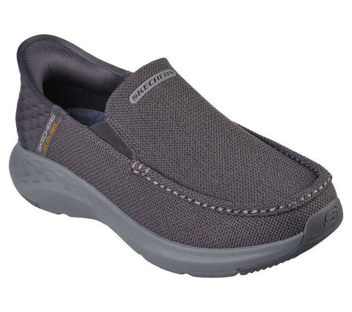 Skechers Mens Slip-ins Relaxed Fit Parson Ralven Grey – Island Comfort ...