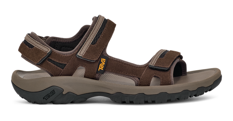 Teva Mens Hudson Sandal Chocolate Brown