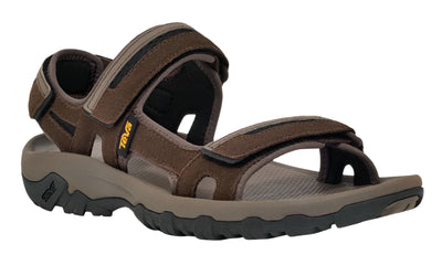 Teva Mens Hudson Sandal Chocolate Brown