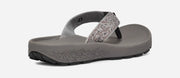 Teva Mens Hydratrek Flip Flop Vibe Dark Gull Grey