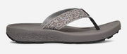 Teva Mens Hydratrek Flip Flop Vibe Dark Gull Grey
