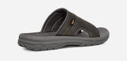 Teva Mens Langdon Slide Dark Grey