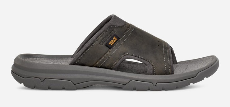 Teva Mens Langdon Slide Dark Grey