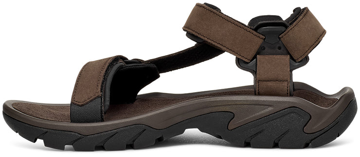 Teva Mens Terra FI 5 Universal Leather Turkish Coffee