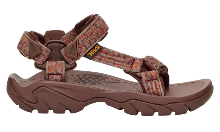 Teva Womens Terra FI 5 Universal Magma Red Rock