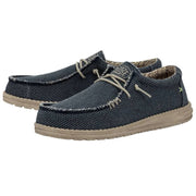 Hey Dude Mens Wally Braided Blue Night