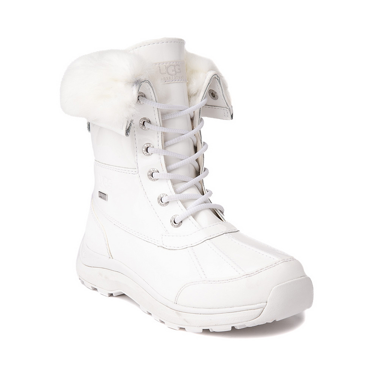 UGG Womens Adirondack Boot III Patent White