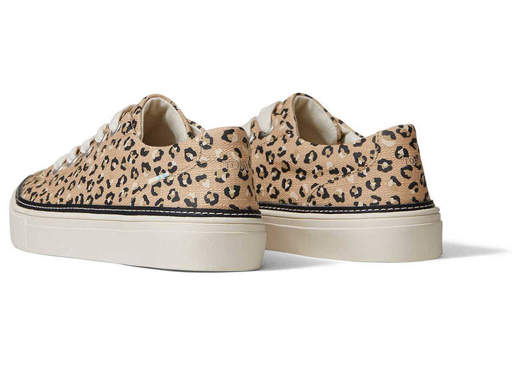 Toms Womens Alex Sneaker Natural Textured Cheetah