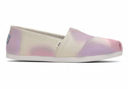 Toms Womens Alpargata Light Orchid Color Changing Tie Dye Twill