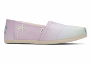 Toms Womens Alpargata Lilac Ombre Canvas