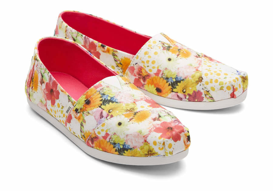 Fashion toms printed shoes